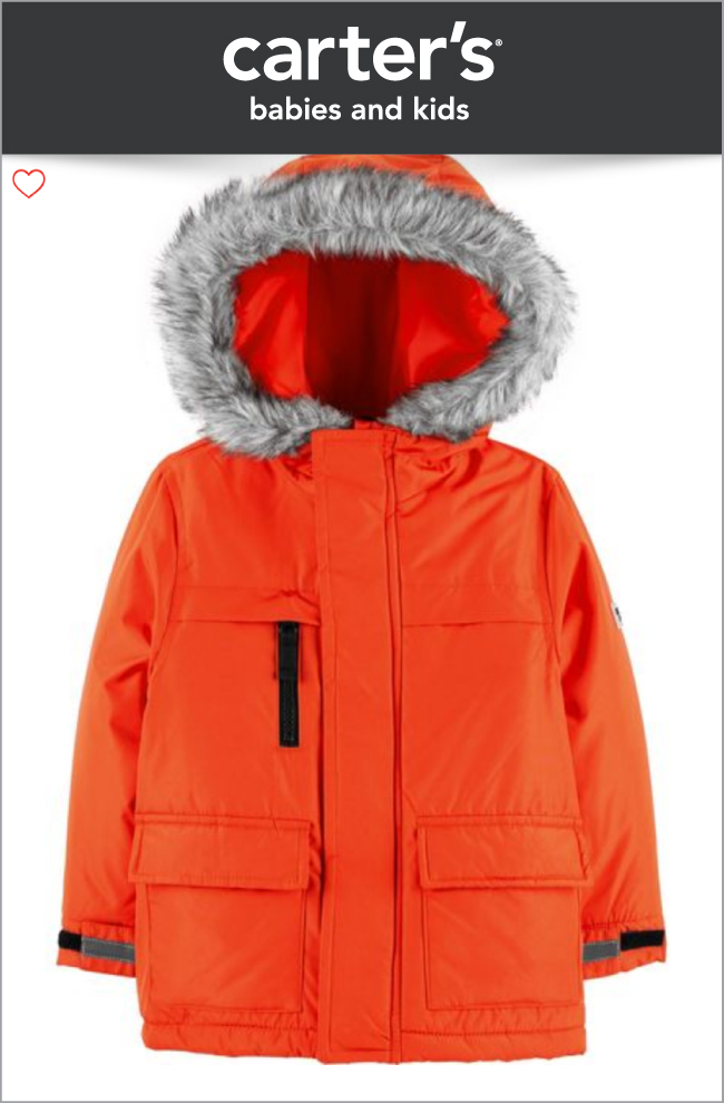 carters outerwear sale