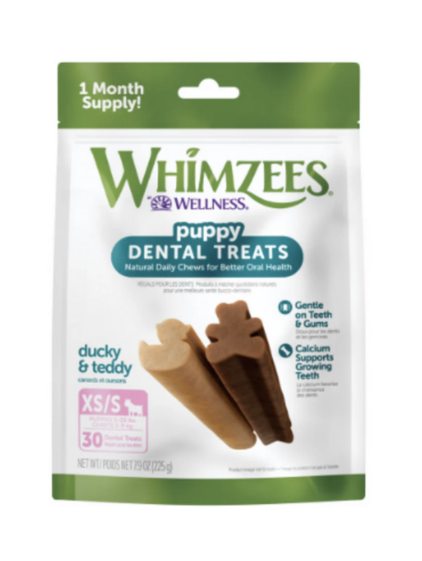 Whimzees Puppy Dental Chew Dog Treats