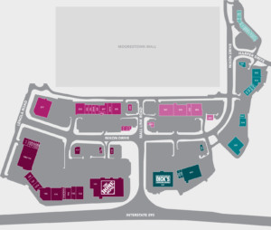 East Gate Square map