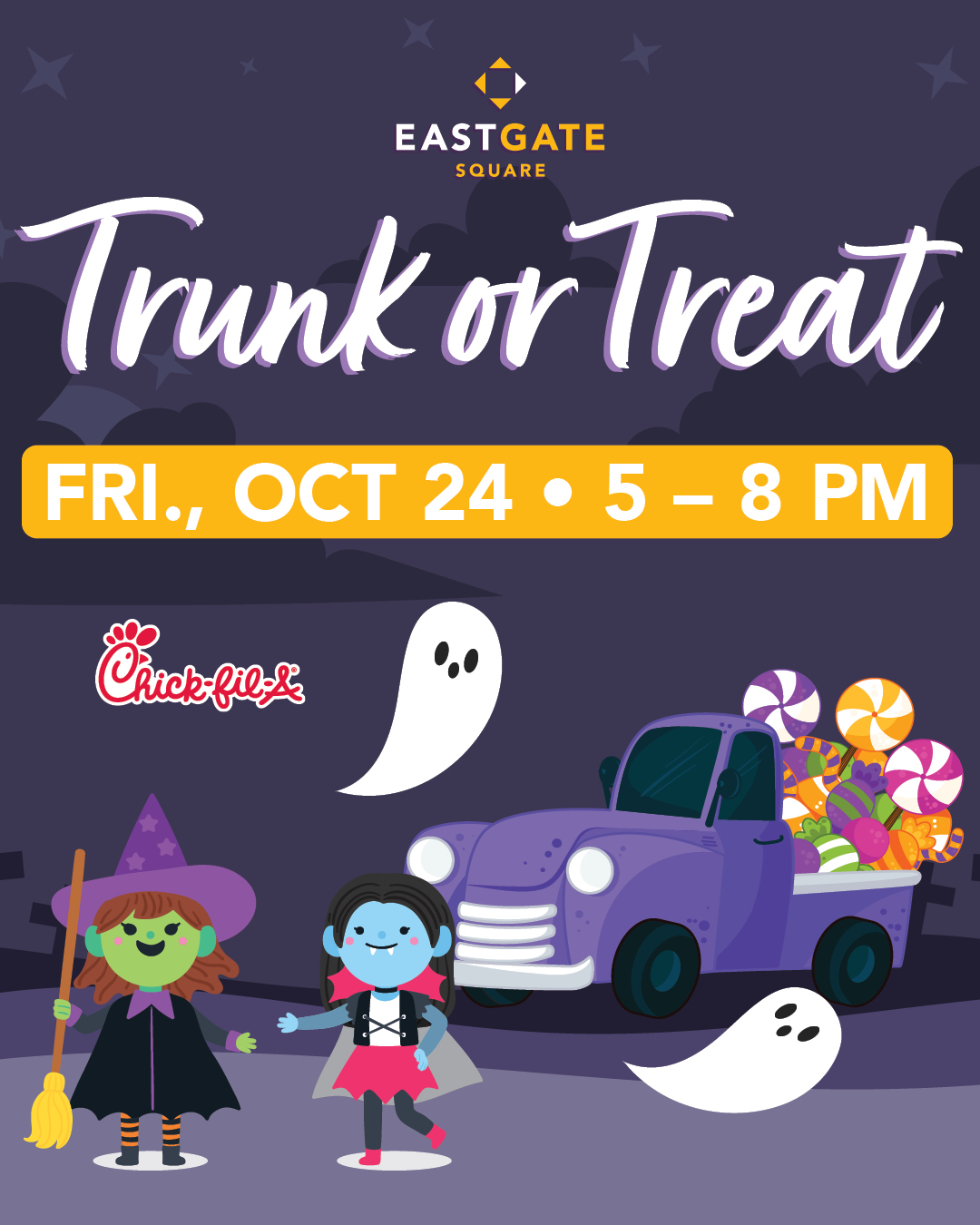 treats east gate square 2025 Trunk or Treat and Fall Celebration