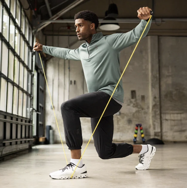 Man using Stretch Bands