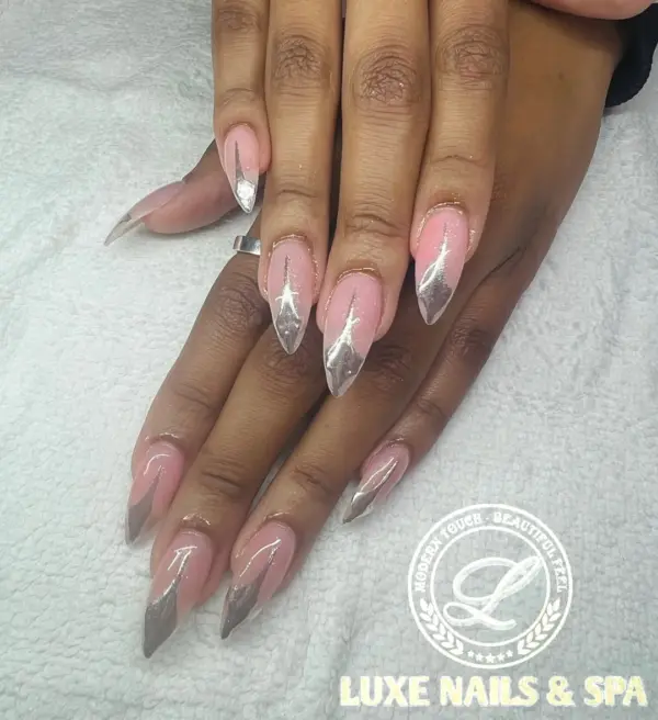 Pink & Silver